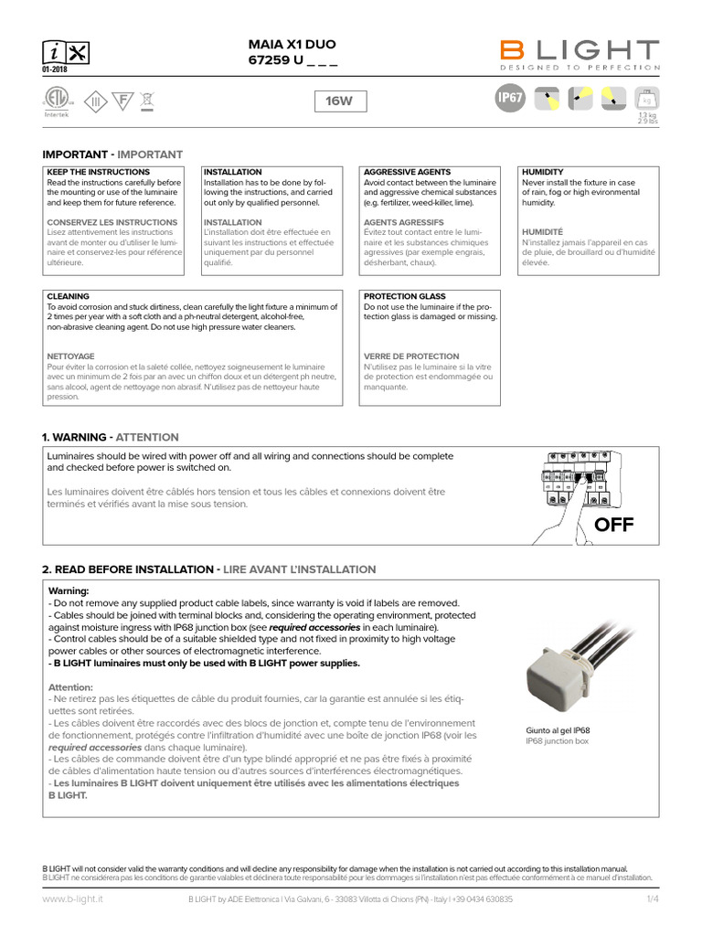 Maia x1 Duo | PDF