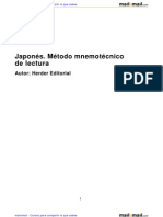 Japones Metodo Mnemotecnico Lectura Completo