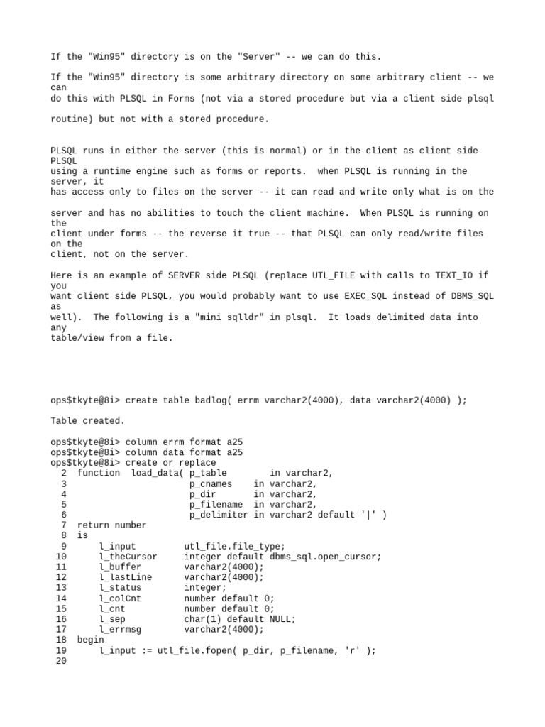 Text io on server pdf