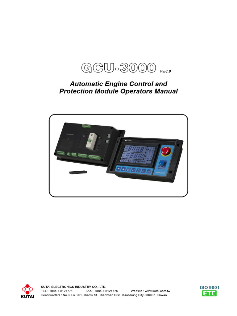 gcu-3000-manual-en (1) | PDF