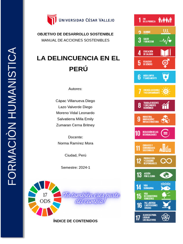 Manual de Acciones Sostenibles - ODS | PDF