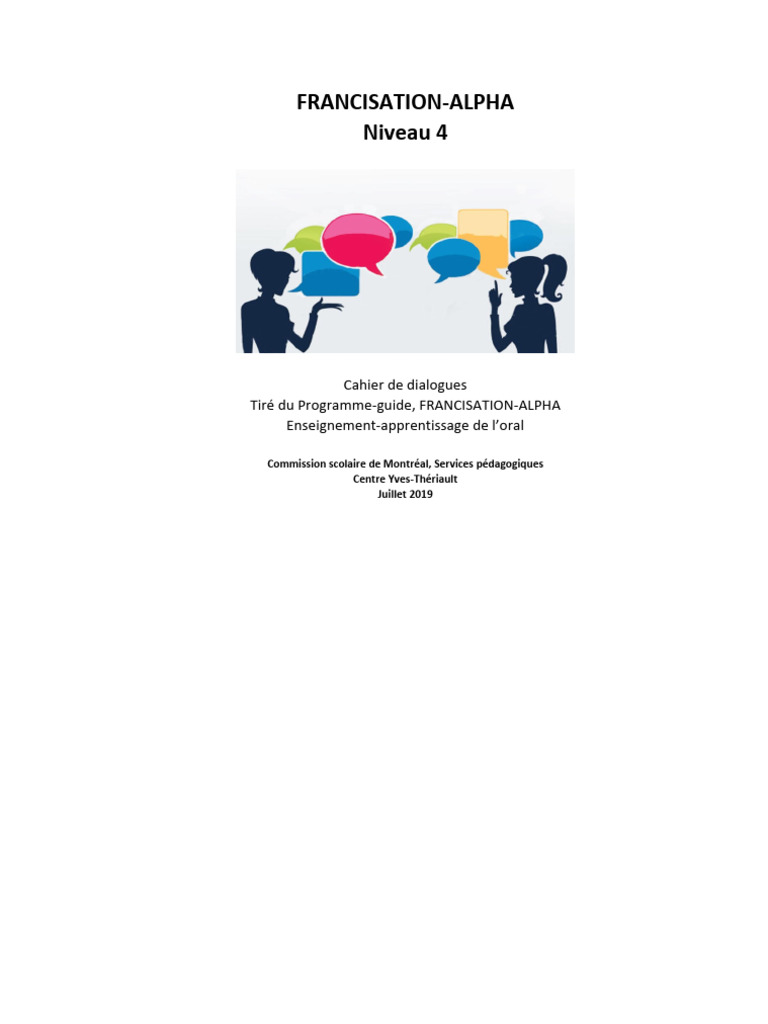 Dialogue Final - Fr-Alpha 4 | PDF