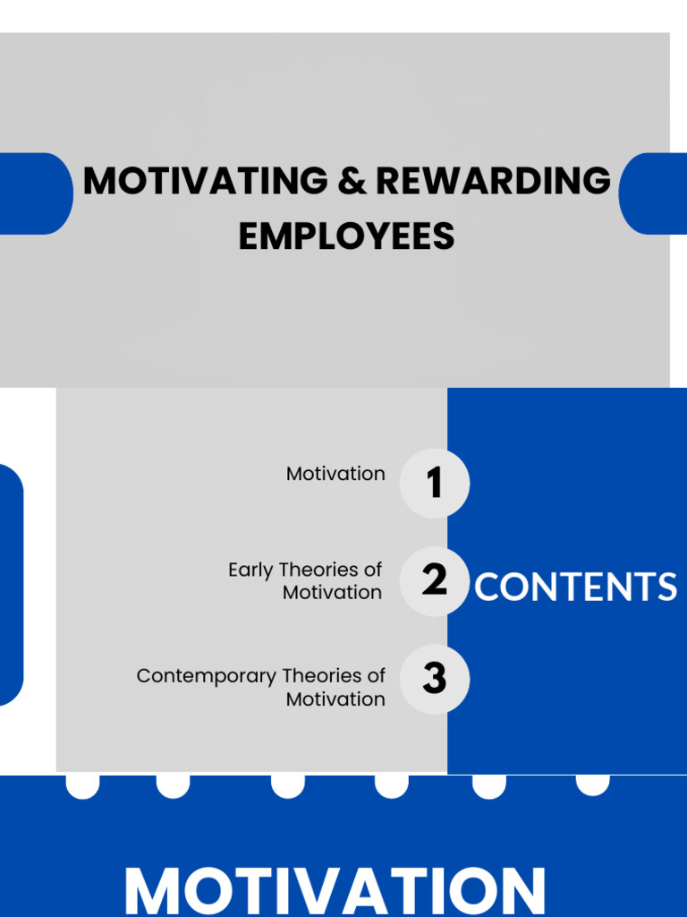2024 Management Module 4 - Motivating and Rewarding Employees | PDF