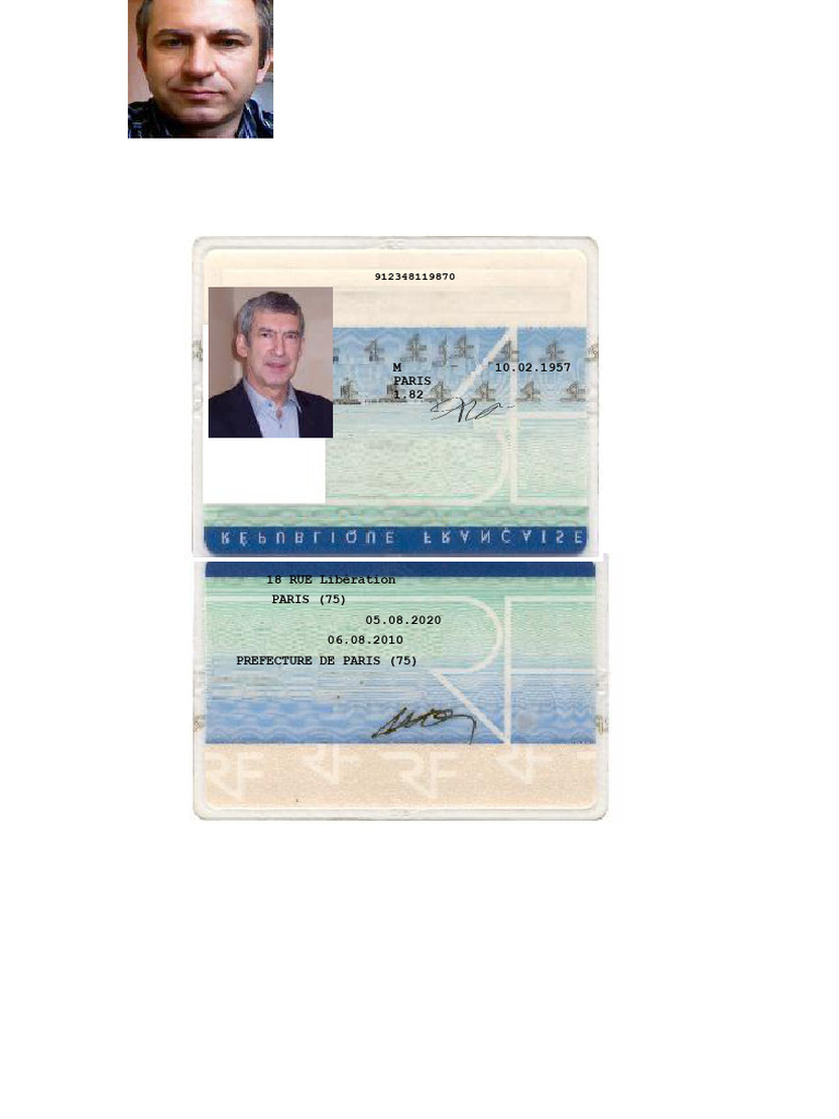 Carte didentite pdf
