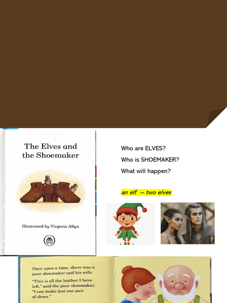 Reading Lesson - The Elves and The Shoemaker | PDF