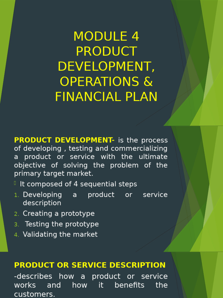 Entrep Module 4 | PDF