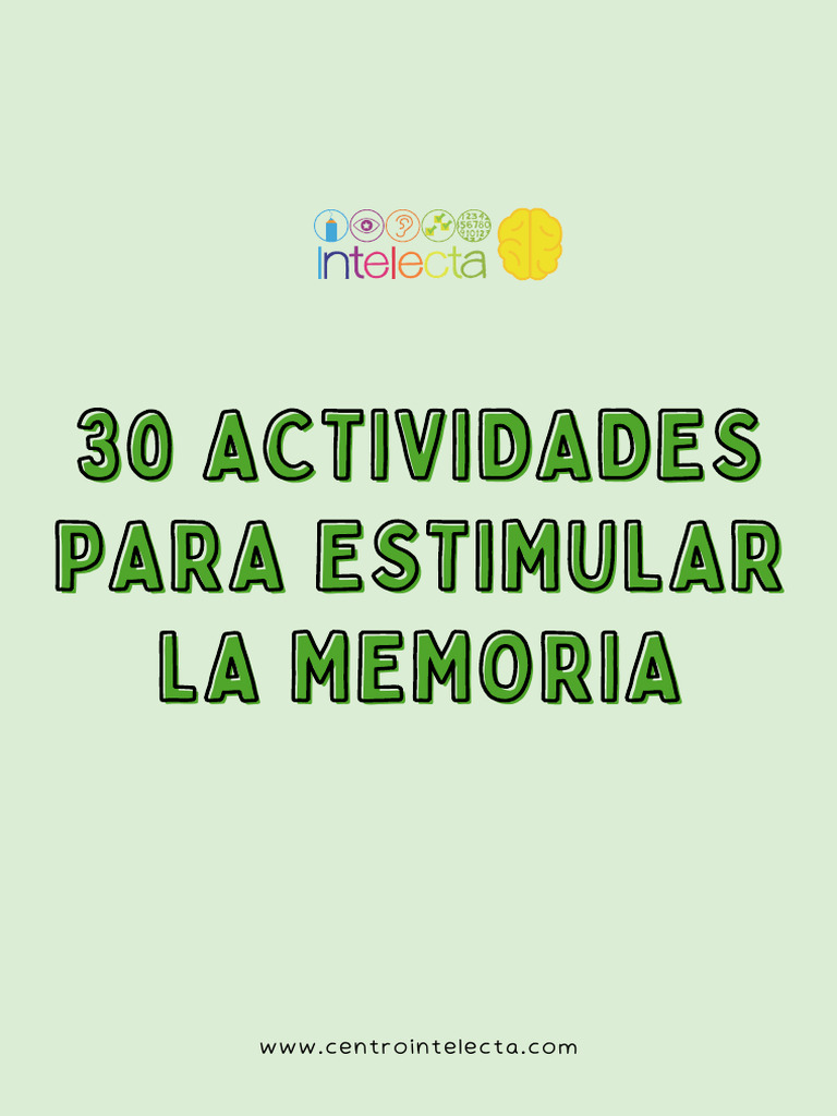 30 Actividades para la Memoria | PDF | Crecimiento personal y profesional