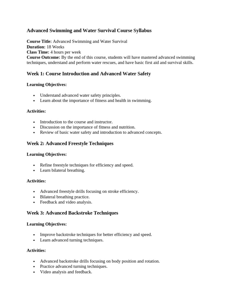 advanced-swimming-and-water-survival-course-syllabus-pdf