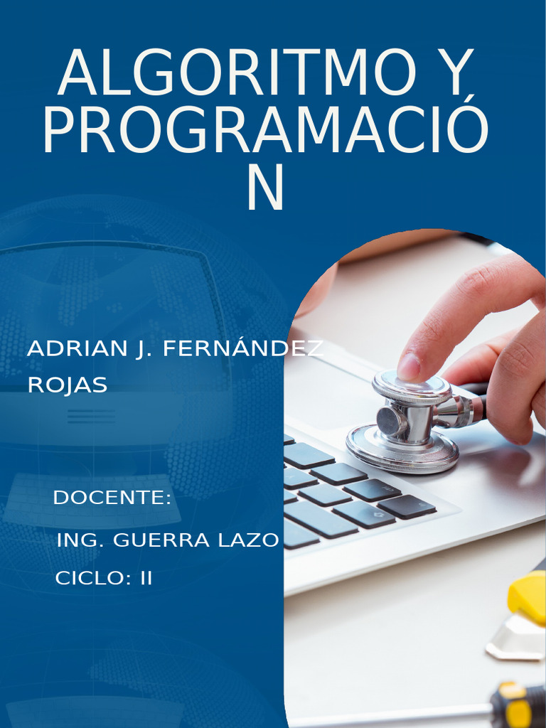 CARATULA ALGORITMO Y PROGRAMACIÓN | PDF
