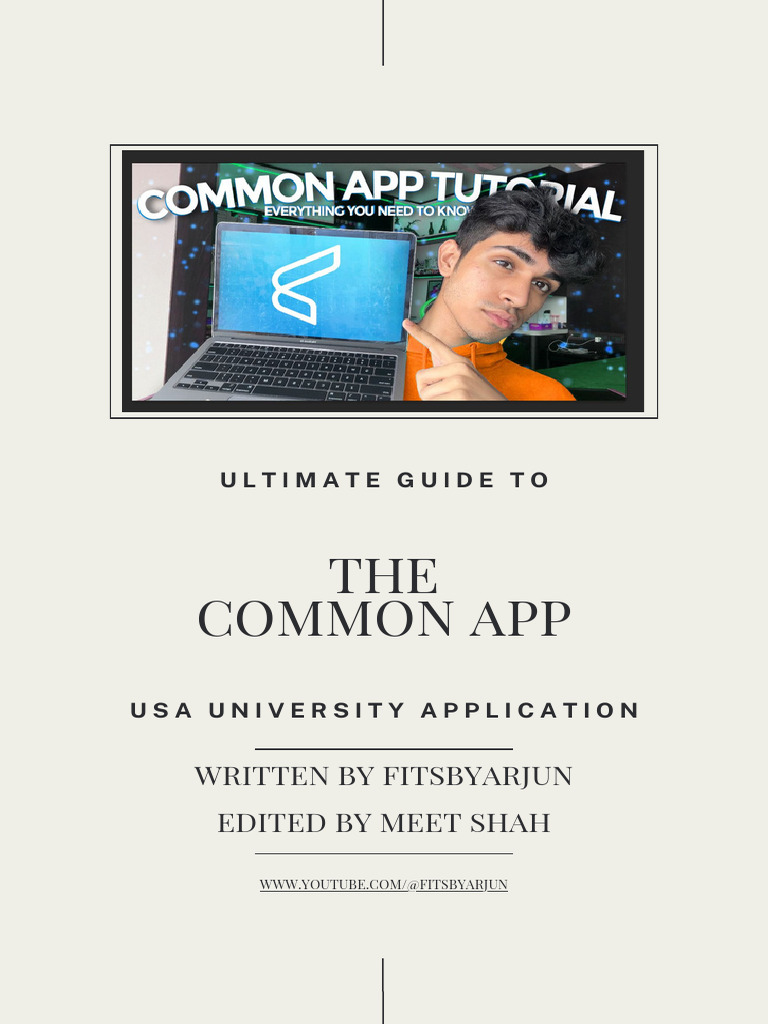 Commonapp Guide | PDF