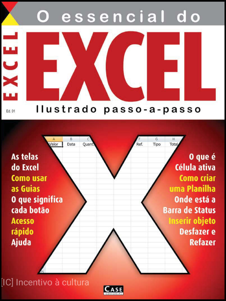 O Essencial Do Excel Ilustrado Passo A Passo | PDF