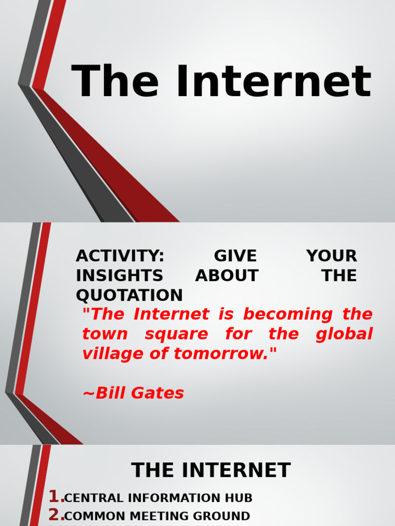 GE 10 The Internet | PDF