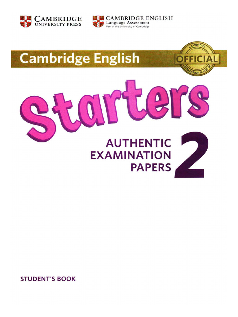 2a02.2.cambridge English Starters 2 SB | PDF