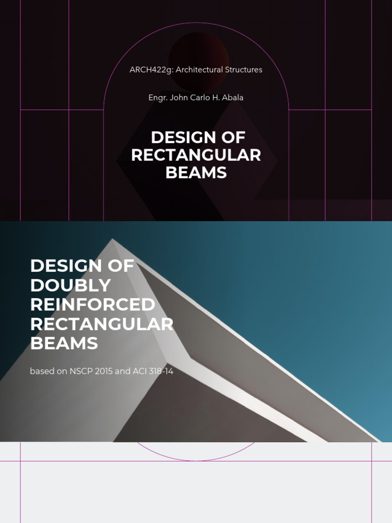 Analysis and Design of Doubly Reinforced Beam | PDF