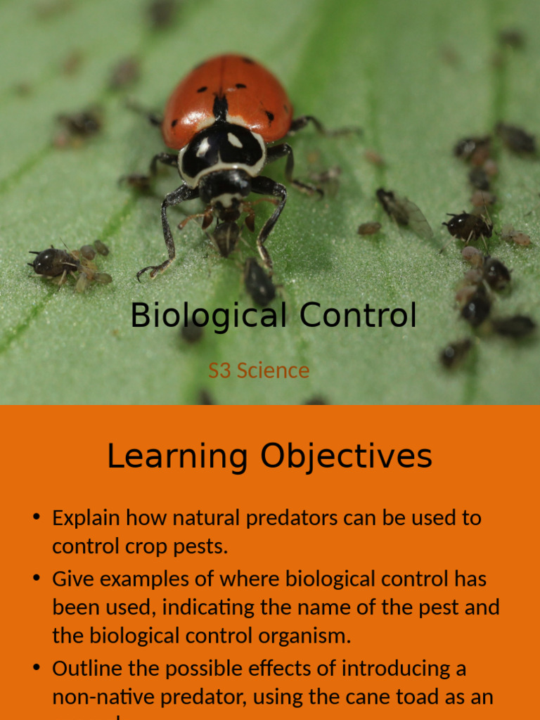 s3 Biological Control | PDF