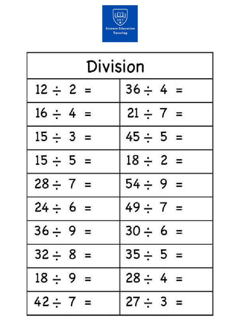 Division | PDF