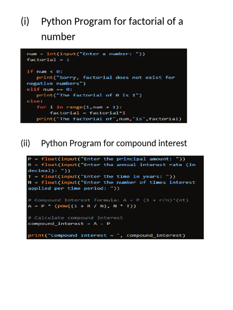 Python Program | PDF | Computers