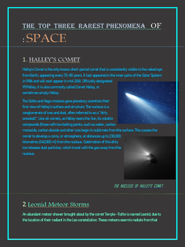Rarest Celestial Phenomena Explained | PDF