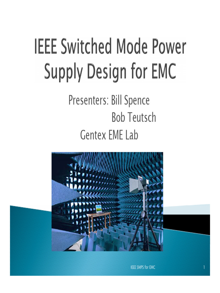 IEEE Switched Mode Power Supply Design For... (PDFDrive) | PDF