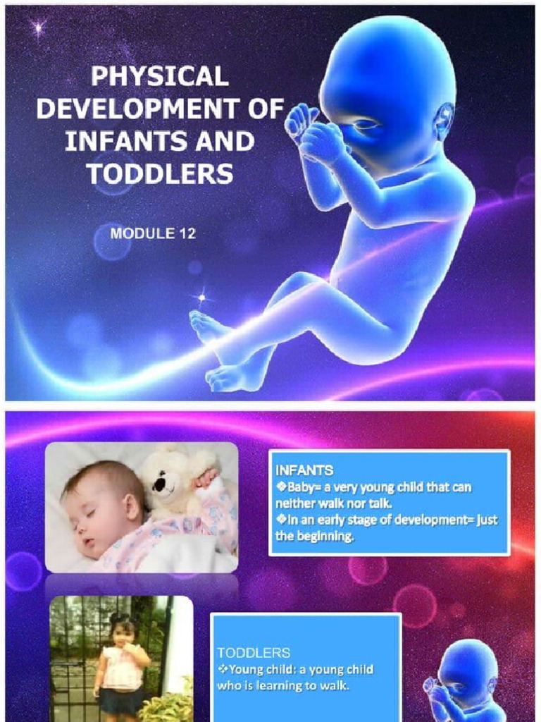 Physical Development of Infants and Toddlers | PDF