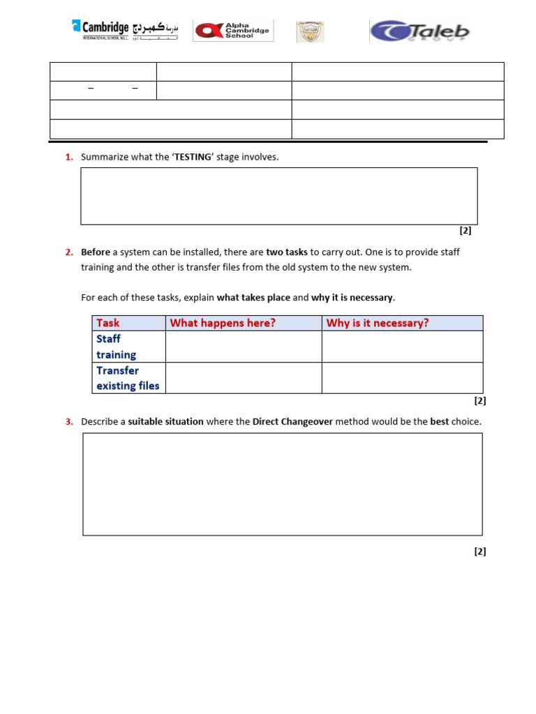 Testing: Task What Happens Here? Why Is It Necessary? | PDF