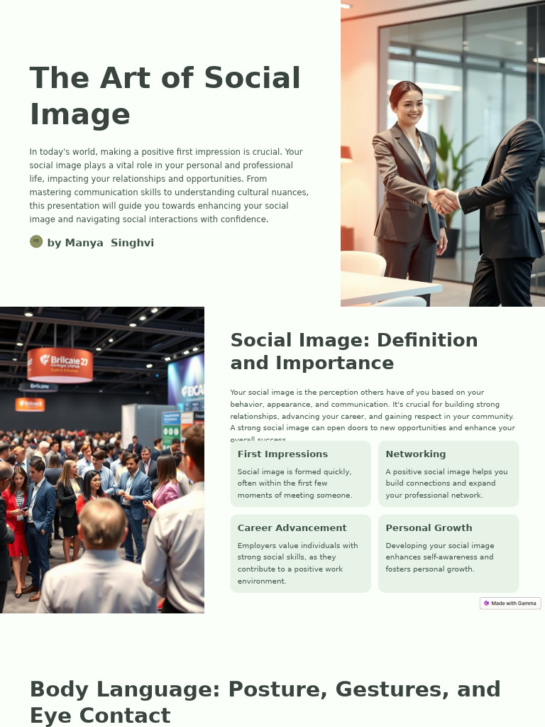 The Art of Social Image | PDF