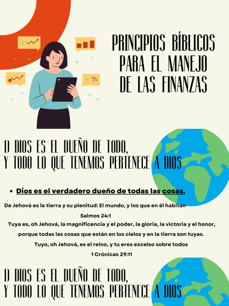 Principios Bìblicos para El Manejo de Las Finanzas. | PDF