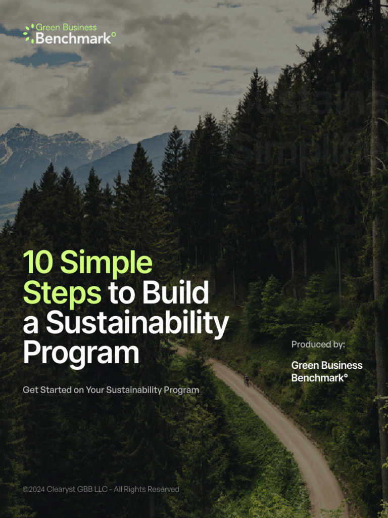 GBB Sustainability Checklist | PDF