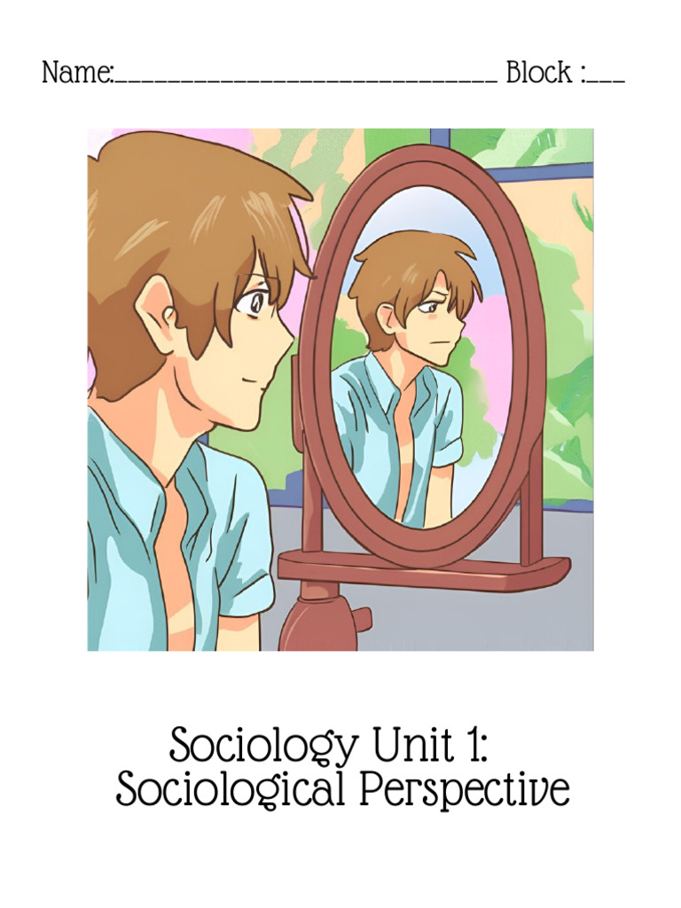 Sociology Unit 1 Student Book | PDF
