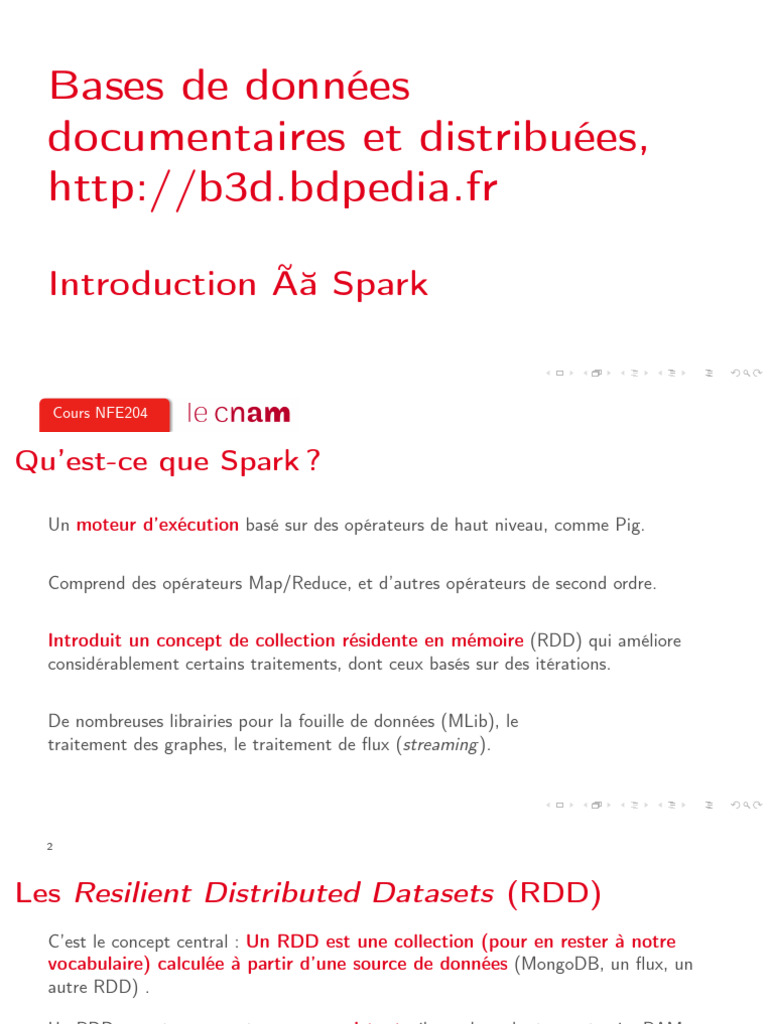 Introduction to Spark and RDDs | PDF