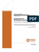 AZ Department of Economic Security, CPS Division, Performance Audit, March 2011