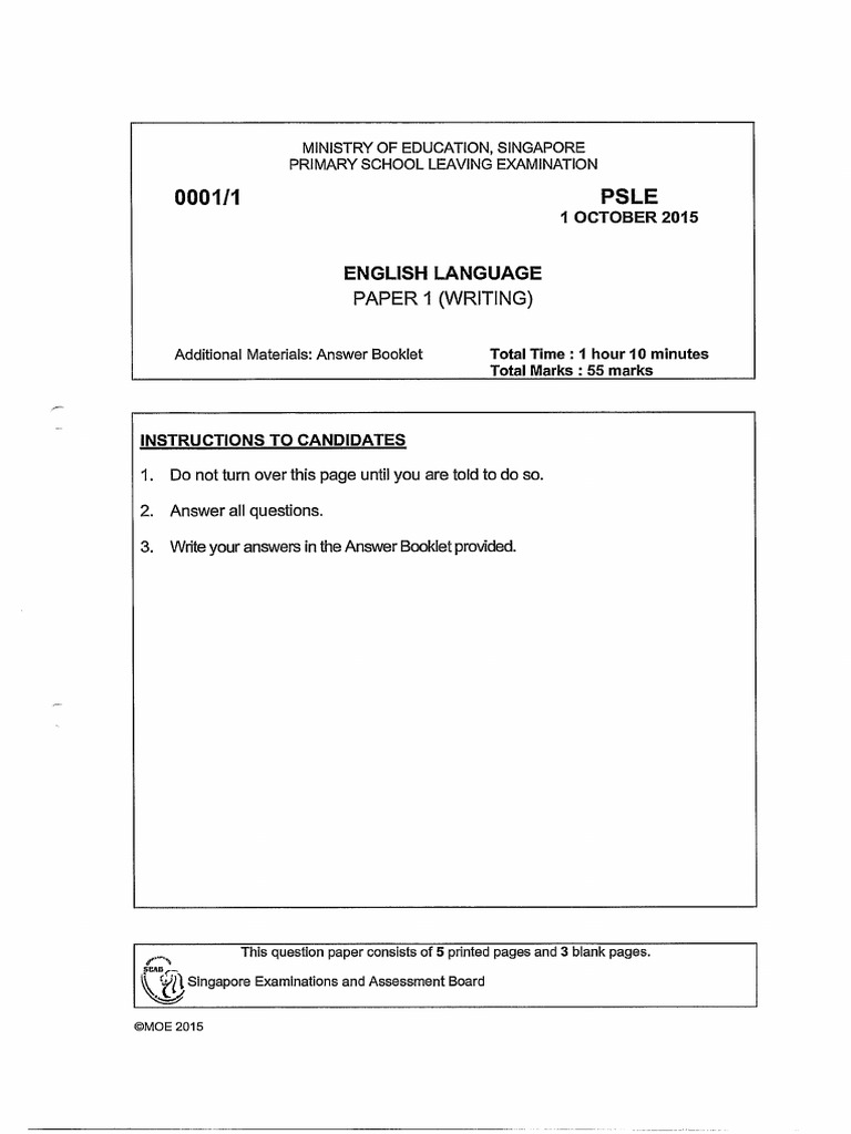 El Psle 2015 | PDF