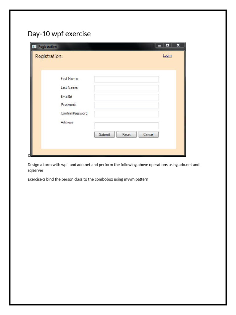 HTML EXERCISES and Js Validation | PDF