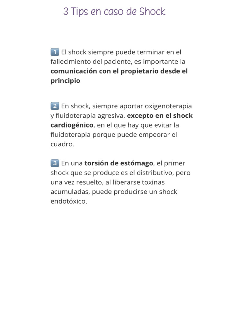 3 tips en caso de shock pdf