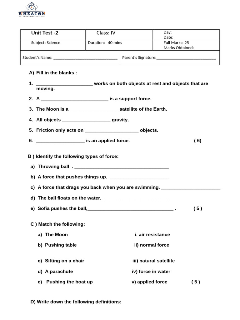 UT2Science Grade 4 | PDF