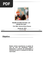 Gestão de sala de aula