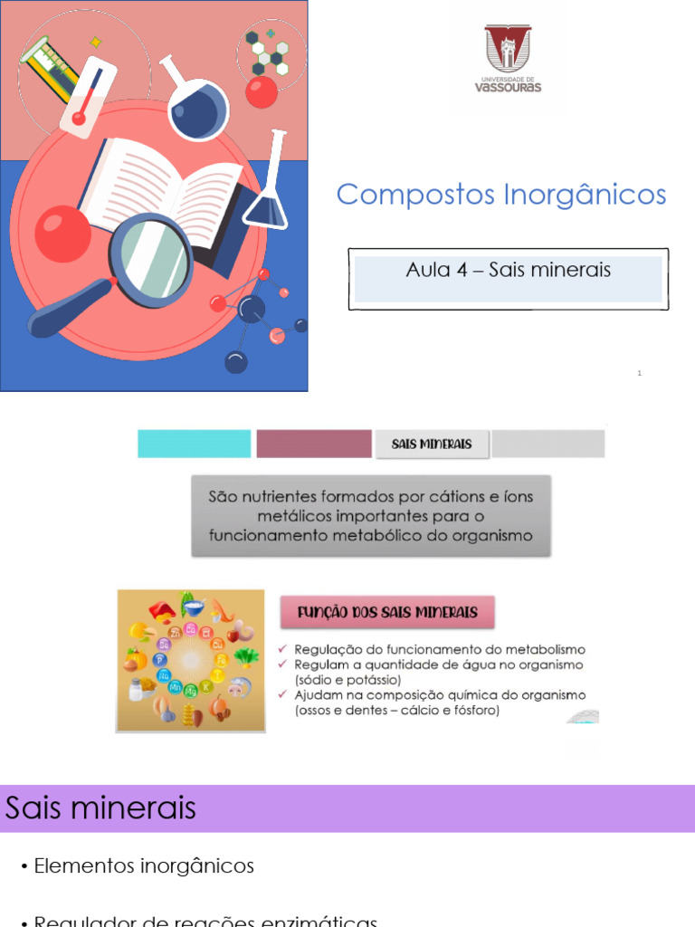 Sais Minerais | PDF