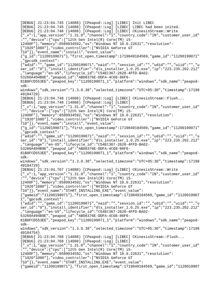 PPDSDK Windows Trace | PDF