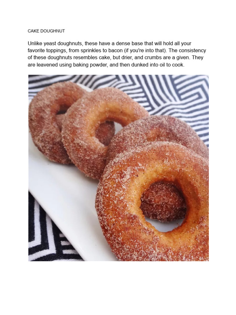 Cake Doughnut | PDF
