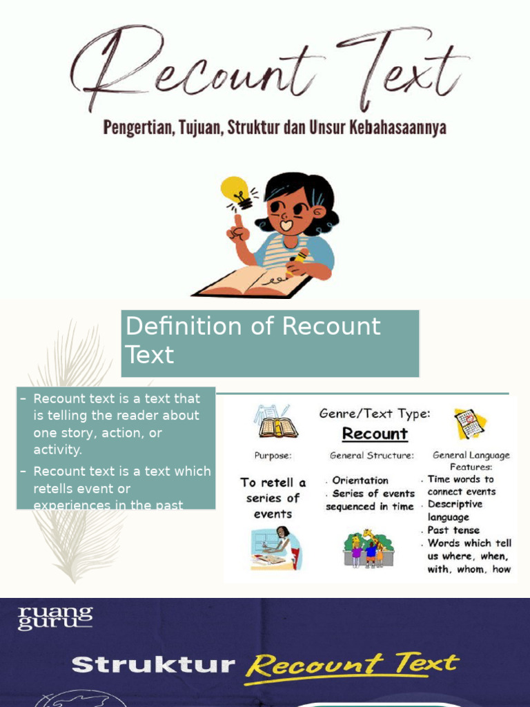Recount Text | PDF