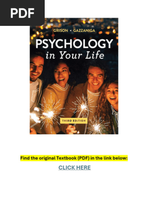 洋書 Psychology in Your Life second edition Amazon.com: Psychology in Your Life: 9780393265156: Grison