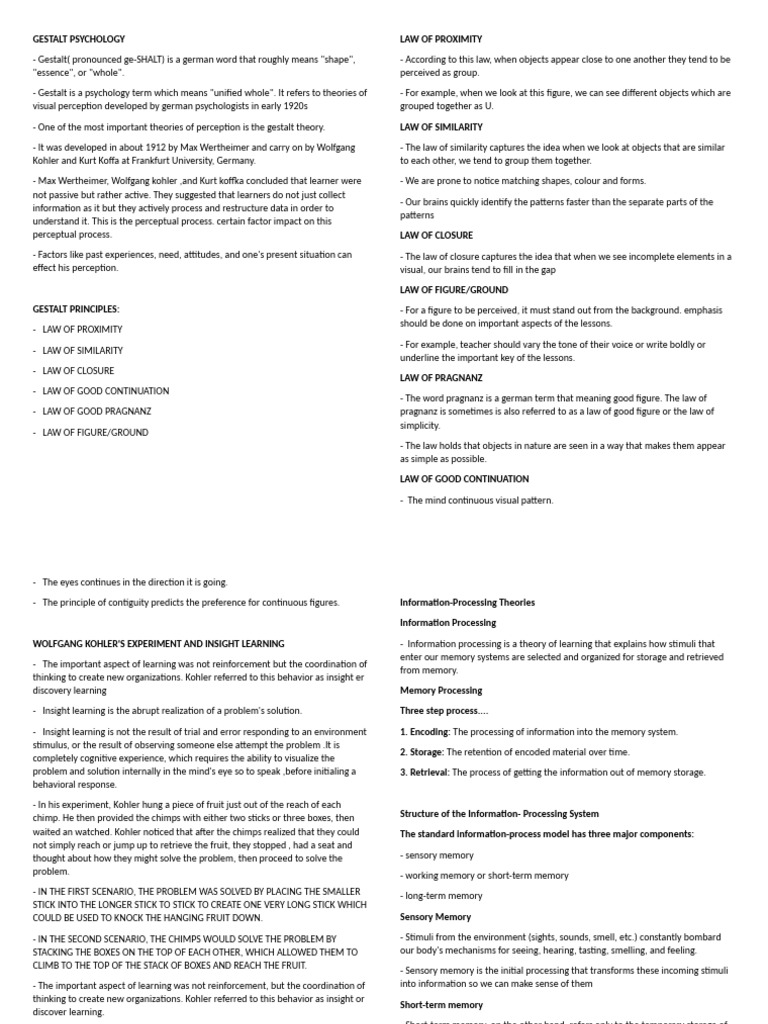 Reviewer Educ 70 Finals | PDF