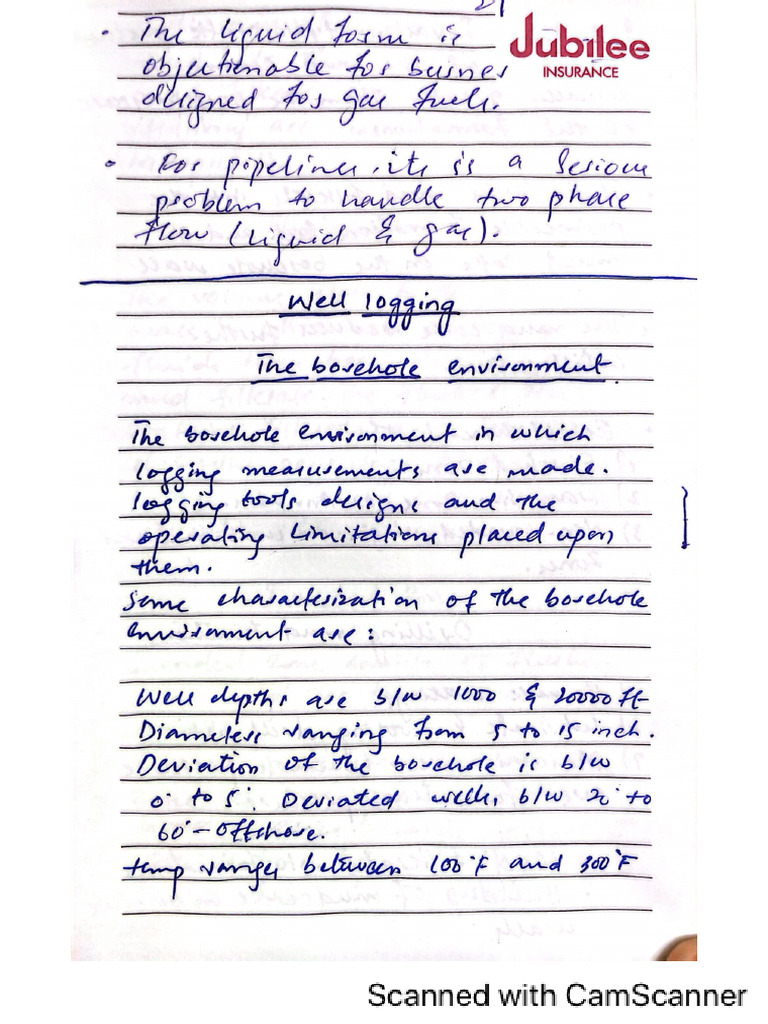 Well Logging Theory Pdf