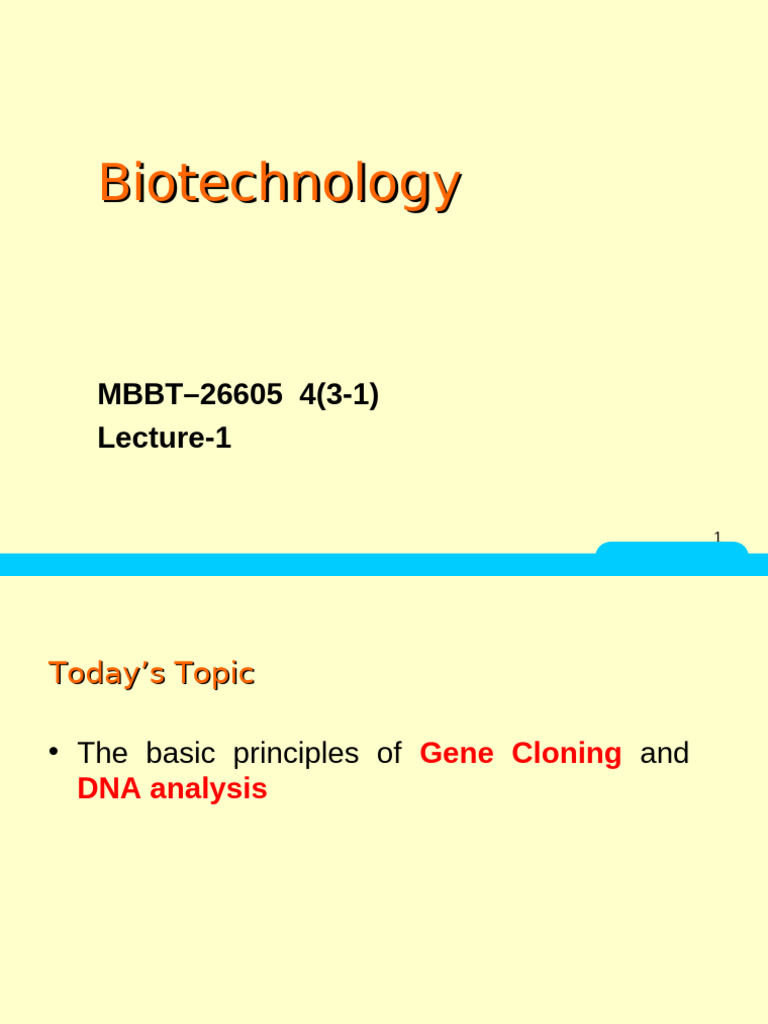 Gene Cloning and DNA Analysis Basics | PDF | Molecular Cloning | Wellness