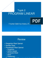 2 Program Linear
