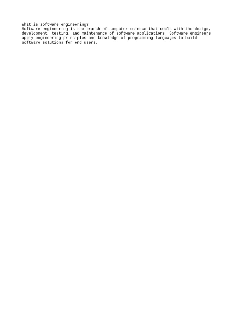 Is Software Engineering A Bad Career