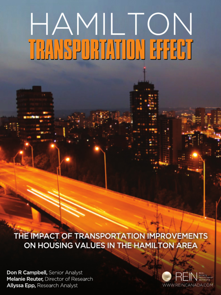 Hamilton Transportation Effect 2013 | PDF