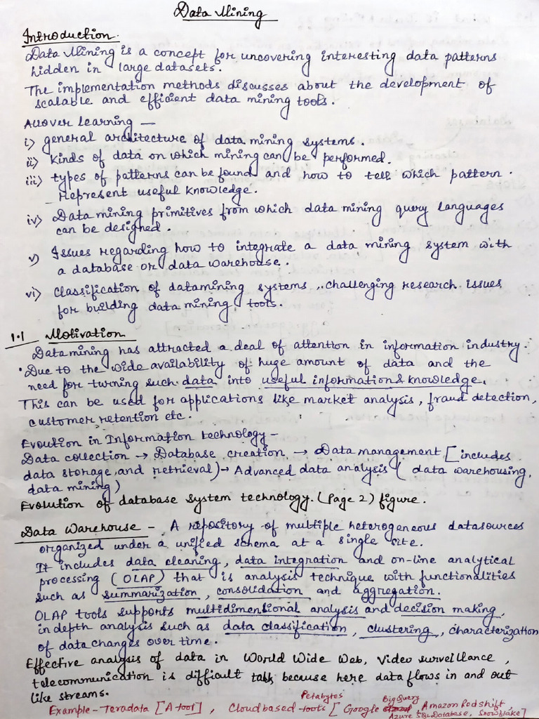 DM Mid Sem | PDF