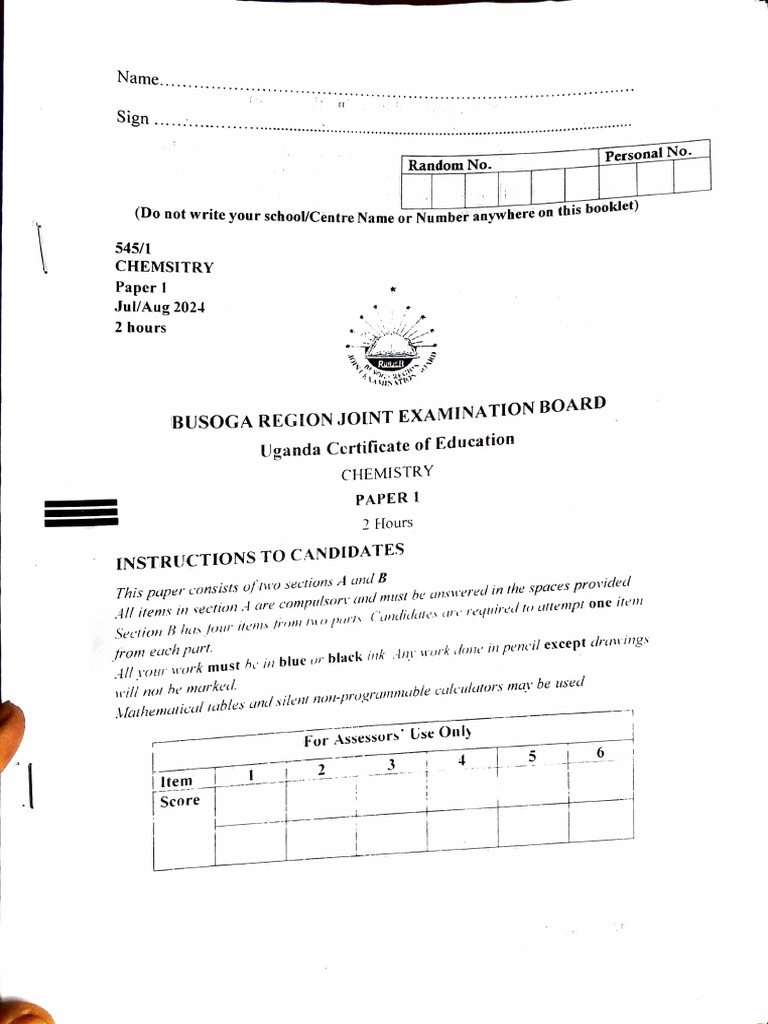 Chem One Burjeb | PDF