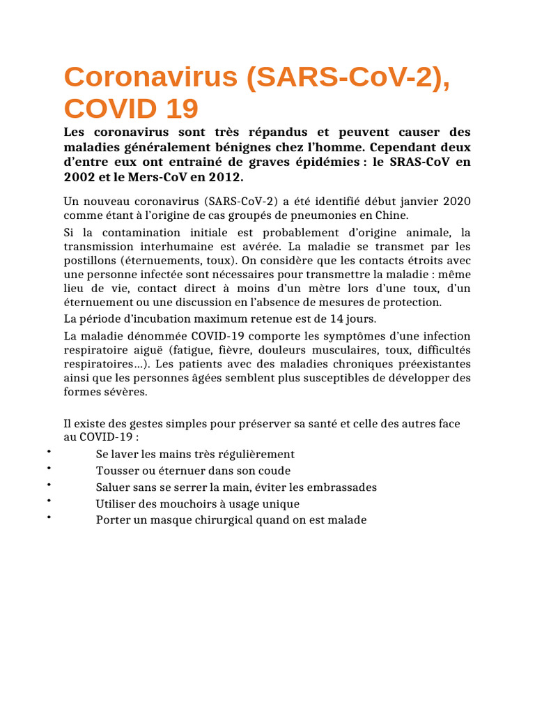 Coronavirus 2 | PDF